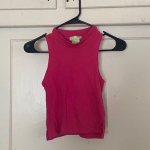 Hot Pink Halter Top